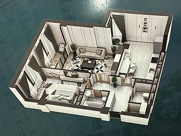 мансара: 2 комнаты, 63 м², Элитка, 11 этаж — 5