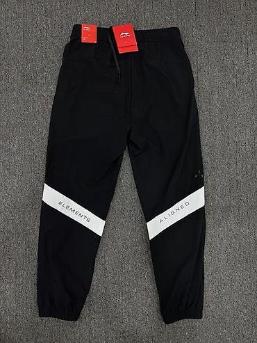 спартивный штаны: Мужские брюки, M, XL, 2XL, Lining, Новый, цвет - Черный, Самовывоз — 3