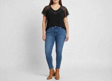 bluzki nietoperz plus size: Жіноча блуза, розмір 2XL