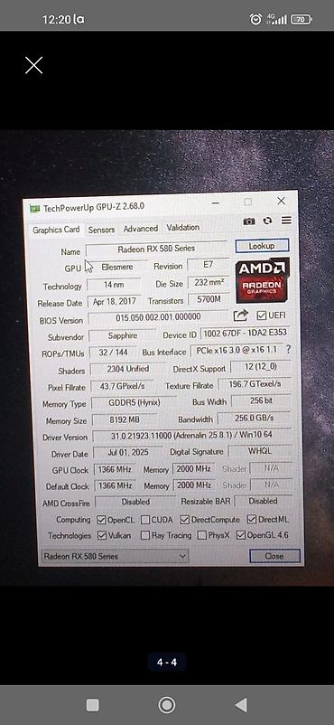 240hz монитор: Видеокарта для ПК, Б/у, AMD, Radeon RX, 8 ГБ — 3