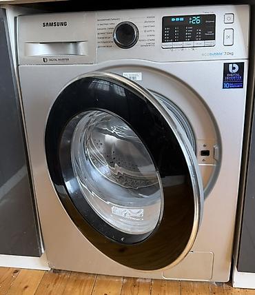 Paltaryuyan maşınlar: Samsung önyükləməli paltaryuyan maşın – EcoBubble, 7 kq — 1