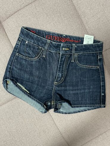 crvene karirane pantalone: S (EU 36), Jeans, Single-colored