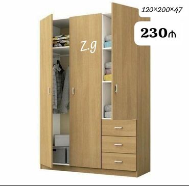 стильная прихожая мебель: *Dolab 💫 230Azn* ✔️Material Rusiya Laminat 18/lik ✔️Ölçü:200×120×47