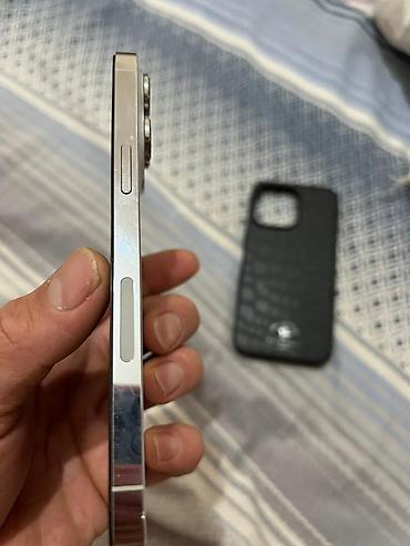 Apple iPhone: IPhone 14 Pro Max, Б/у, 128 ГБ, White Titanium, Чехол — 7