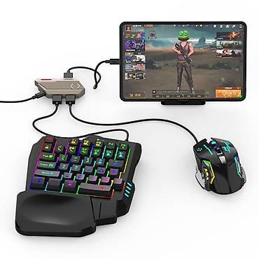 точтер: 🎮 Игровой комплект 4 в 1 для телефона (Клавиатура + Мышь + Адаптер + — 3