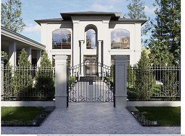 Продажа коттеджей и домов: Современный двухэтажный особняк в классической архитектуре с — 1