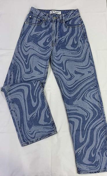 Cinslər: Brend: STAY Model: qadın cins şalvar Ölçü: XS Rəng/naxış: mavi denim — 3