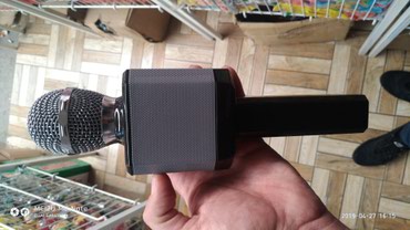 Mikrofonlar: Karaoki Mikrafon Arginal Çox qeşey ses effekti var Sese effek vermek -da lalafo.az — 1 Mikrofonlar: Karaoki Mikrafon Arginal Çox qeşey ses effekti var Sese effek vermek — 1