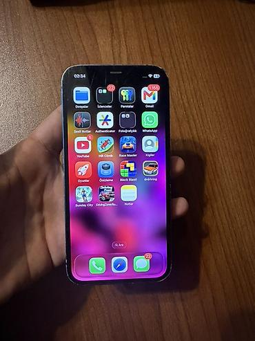 IPhone 12, 64 GB, Mavi, Face ID