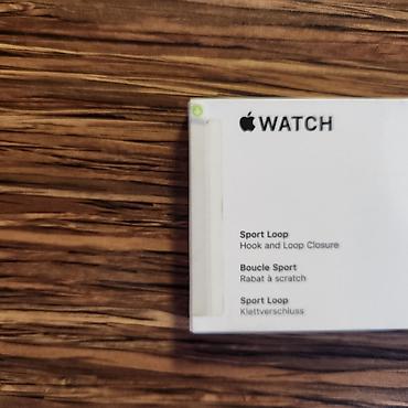 Другое: Apple Watch Plum Sport Loop 40mm kəməri. Gold Stainless Steel — 8