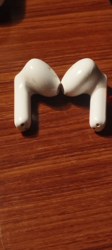 Qulaqcıqlar: İşlənmiş Simsiz (Bluetooth) Qulaqcıqlar, rəng - Ağ — 9