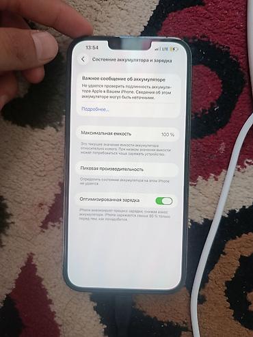 iphone sr: IPhone 13 Pro Max, Б/у, 256 ГБ, Зеленый, Чехол, 100 % — 6