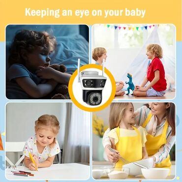 Videomüşahidə: Wi-Fi PTZ Kamera 360°FHD Original iCom365 Brendi 360° PTZ kamera -4MP — 12