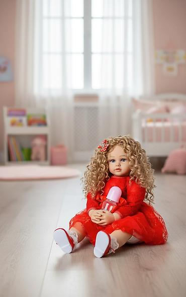 Игрушки: Кукла реборн 60 см. Распродажа, новая кукла, цена 5 000 сом - — 1