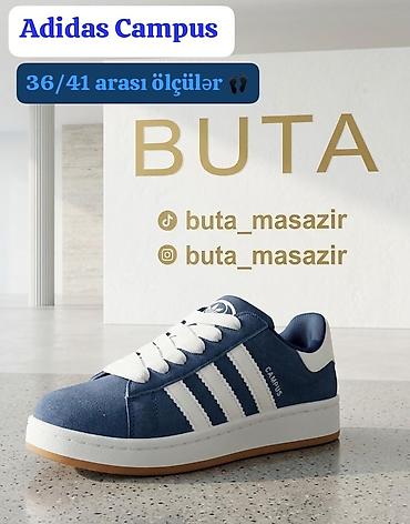 adidas şort: Adidas Campus idman ayaqqabısı - Klassik “Campus” silueti, yandan 3 — 3