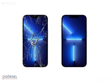 Ekranlarda çatın bərpası Telefon temiri İstənilən telefon