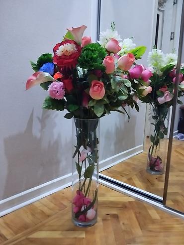 Buket güllər: Güldan hun 85 sm — 2