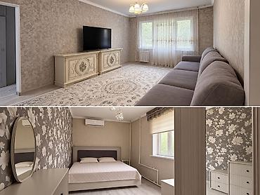 2 к кв: 2 комнаты, 48 м², ул. Курманжан Датка-Навои, 103 серия, 2 этаж, Свежий ремонт — 2