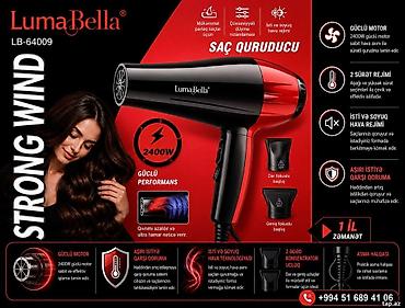 hava fenleri: Hava feni LumaBella Məhsul haqqında məlumat LumaBella LB-64009 Saç — 1