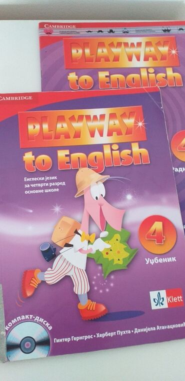 igrice za ps3: Udžbenik za 4.razred osnovne škole Playway to English 4+ 3 CD, radna