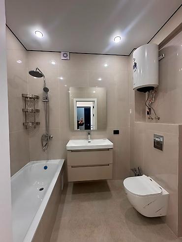 flat osh: 2 комнаты, 51 м², Дворец спорта Элитка, 11 этаж, Дизайнерский ремонт — 2
