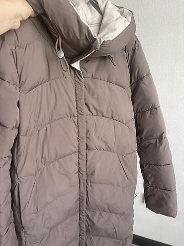 удлинённая куртка: Пуховик, Длинная модель, Стеганый, L, XL — 1