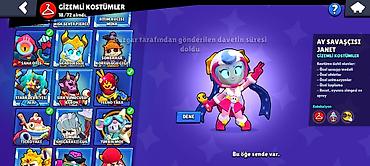 26 lik velosiped dağ: Brawl Stars oyun hesabında nadir və tematik kostyumlar kolleksiyası - — 2