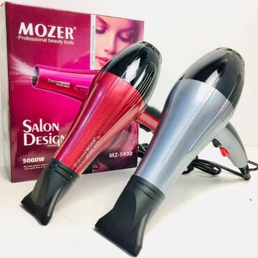 расческа выпрямитель fast hair straightener: Функциональный и удобный фен Mozer отличается красивым дизайном