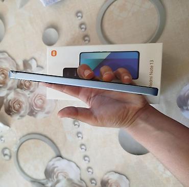 xiaomi ipad 5: Redmi Note 13, 256 GB, rəng - Mavi, Sensor, İki sim kartlı, Face ID — 4