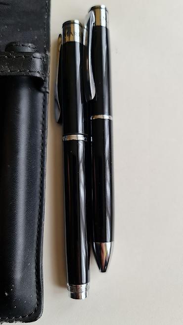 set stocica 3 u 1: Set olovaka Triumph-Adler u etuiju - Elegantni crni set sa hromiranim — 1