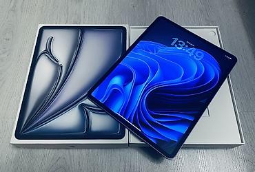 ipad 5 mini qiymeti: Apple iPad Air 13 inch 2025 (M2) 128 gb yaddaş ideal vəziyyətdə pil — 1