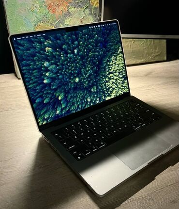 macbook бишкек бу: Ноутбук, Apple, 16 ГБ ОЭТ, Apple M1 Pro, 14 ", Колдонулган, эс тутум SSD