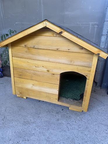 корм для собак: 🐶 Продаётся новая деревянная будка для собаки! 🏡 Красивая, добротная — 3