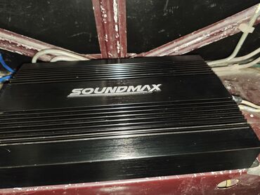 Микрофоны: SOUNDMAX SX-3200.4 avtomobil gücləndiricisi - 4 kanal, Class AB - 4