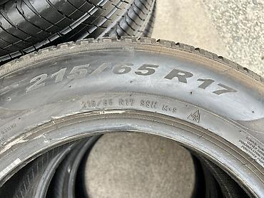 stud 100: Шины 215 / 65 / R 17, Всесезонная, Б/у, Комплект, Германия, Pirelli — 4