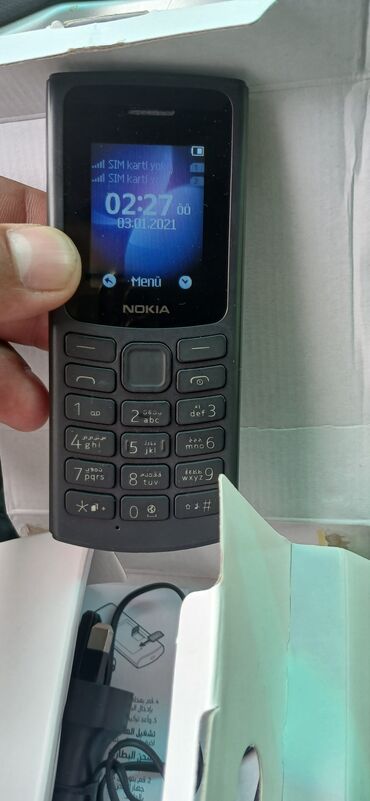nokia e71: Nokia 105 4G, цвет - Черный, Кнопочный