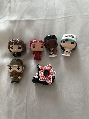 Искусство и коллекционирование: Набор мини-фигурок Funko (карманный формат) по сериалу «Stranger — 2