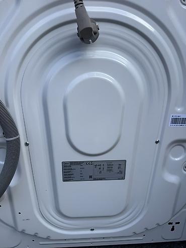 midea: Midea önyükləməli paltaryuyan maşın - Yükləmə həcmi: 6 kq (korpusda — 3