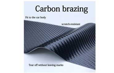 Tuning oprema: Stiker za branik automobila - karbon OCTAVIA Karbonska zaštitna i — 10