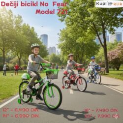 Dečiji bicikli: Dečiji bicikl No Fear – Model 721 - Veličine točkova: 12", 14", 16" — 5