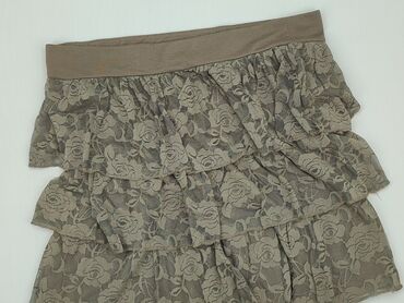 biała spódniczka mini: Women`s skirt, XL (EU 42)