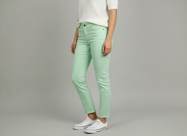 calzedonia rajstopy bawełniane: Jeansy damskie, rozmiar M
