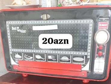 soba itimat: Duxovka Itimat, Elektrik, rəng - Qırmızı, Ayrıca dayanan
