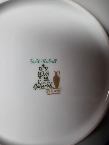 Kuhinjski setovi: Lux tanjiri 1939g+ Heinrich - Co. Bavaria. Luksuzna retka serija — 7