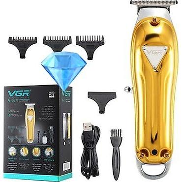 Бытовая техника: VGR V-067 Professional saç/saxsı-saqqal trimmeri – qızılı korpuslu — 1