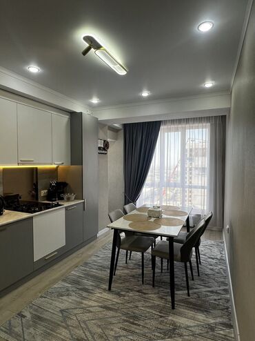сдается квартира в кара балте: 2 комнаты, 54 м², Элитка, 10 этаж, Евроремонт