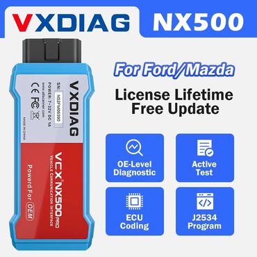 Auto servisi: VXDIAG VCX Nano NX500 Pro WiFi za Ford Mazdu VXDIAG NΑΝΟ NX500 Pro za