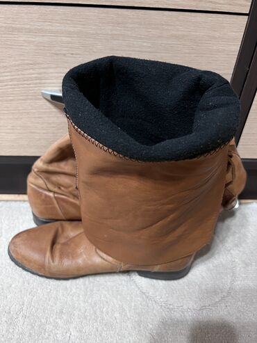 Tuflilər: Tuflilər, Ölçü: 37, rəng - Qəhvəyi, İşlənmiş — 12