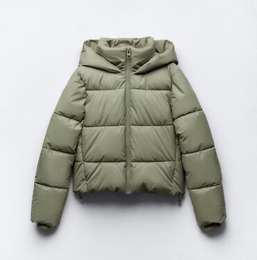 женские пуховики с меховой отделкой: Пуховик куртка, Zara, M