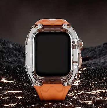 apple saatlar: Yeni, Kəmər, Apple, Silikon, rəng - Qara — 2